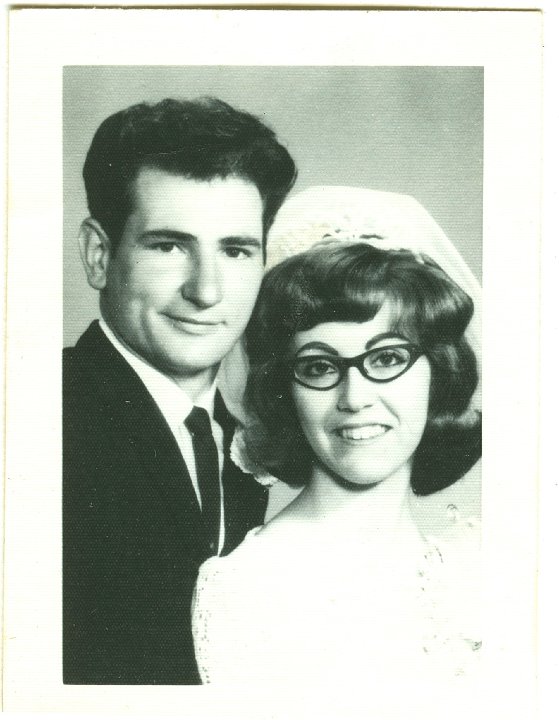 1216.jpg - Glen & Alice Kauffman Walters, married May 28, 1966