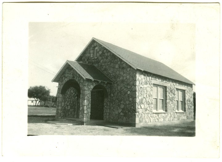 1260.jpg - The Mennonite church in Tuleta, TX  1945c