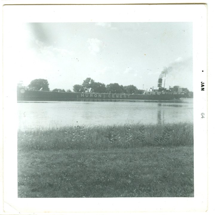 1270.jpg - Barge up at the Great Lakes.  1964